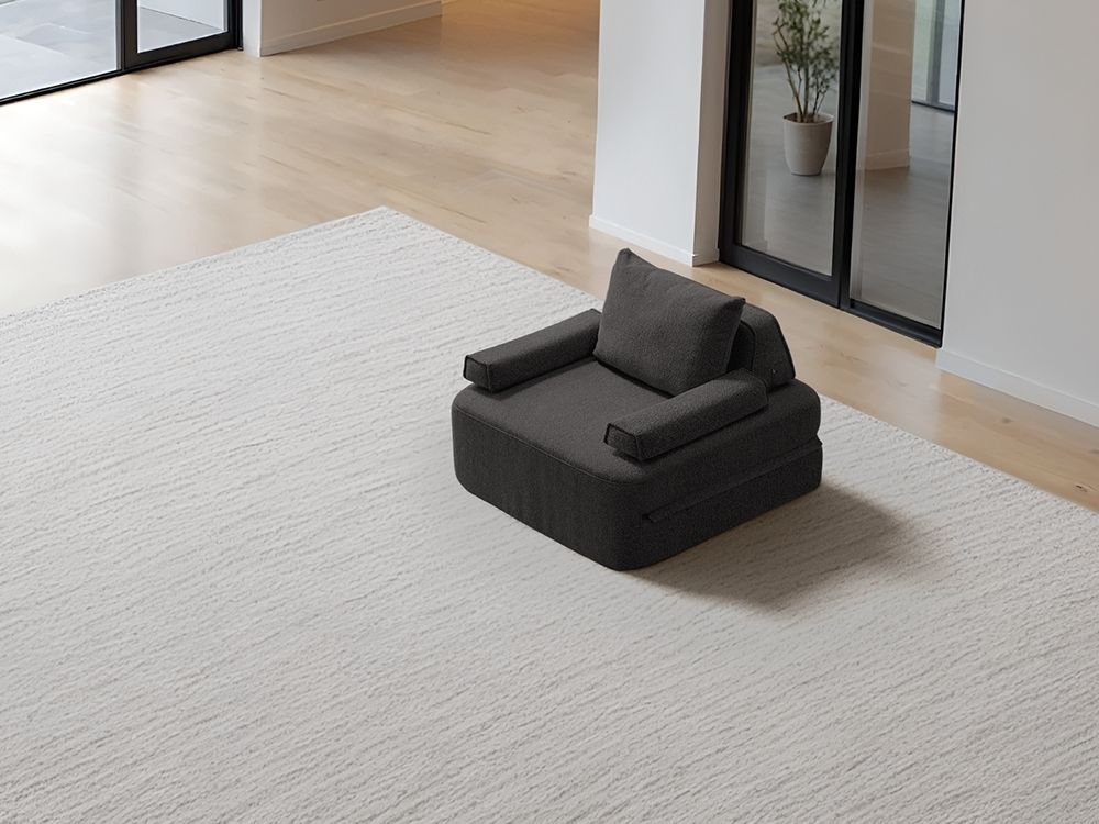 Cushie Modular Sleeper Chair () - Charcoal