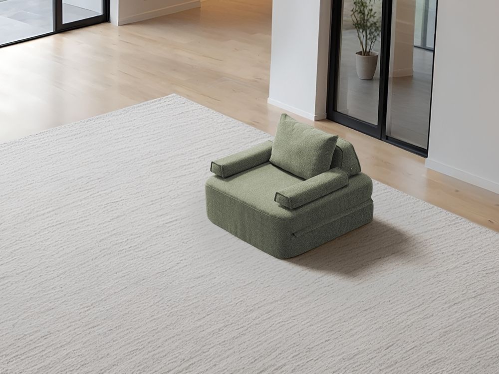 Cushie Modular Sleeper Chair () - Charcoal