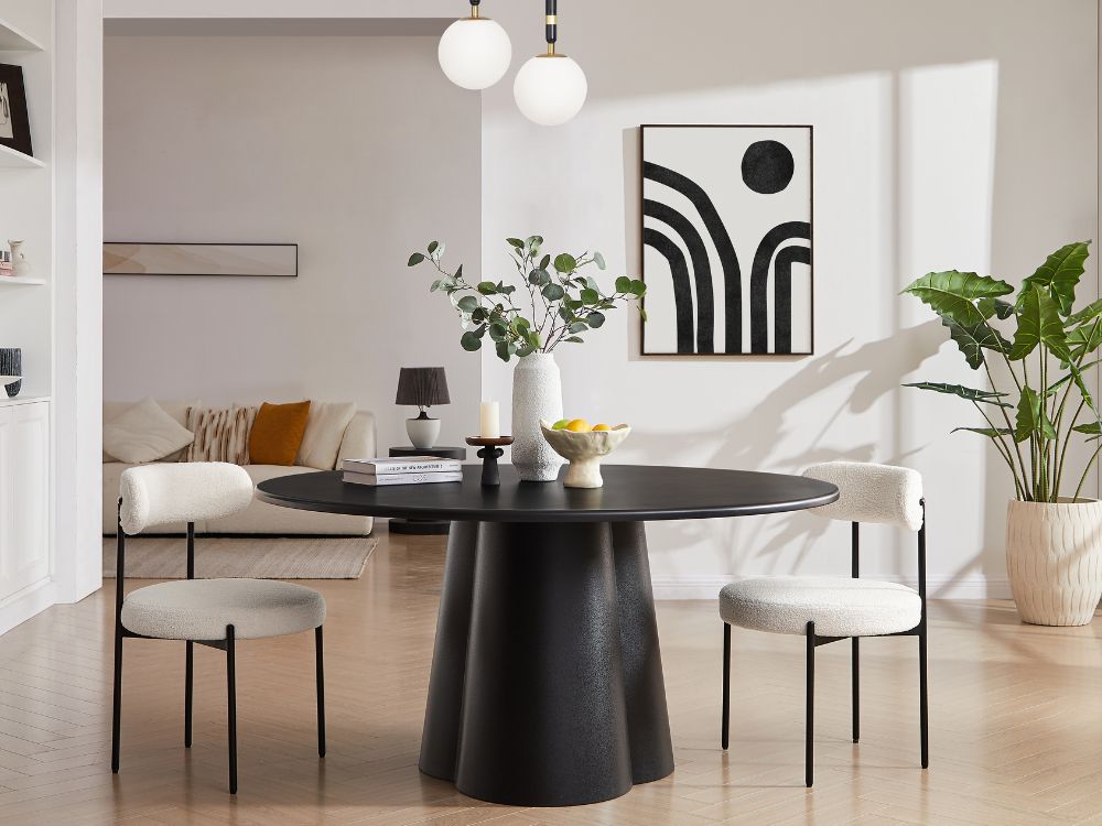 Sorrento Dining Table in Black