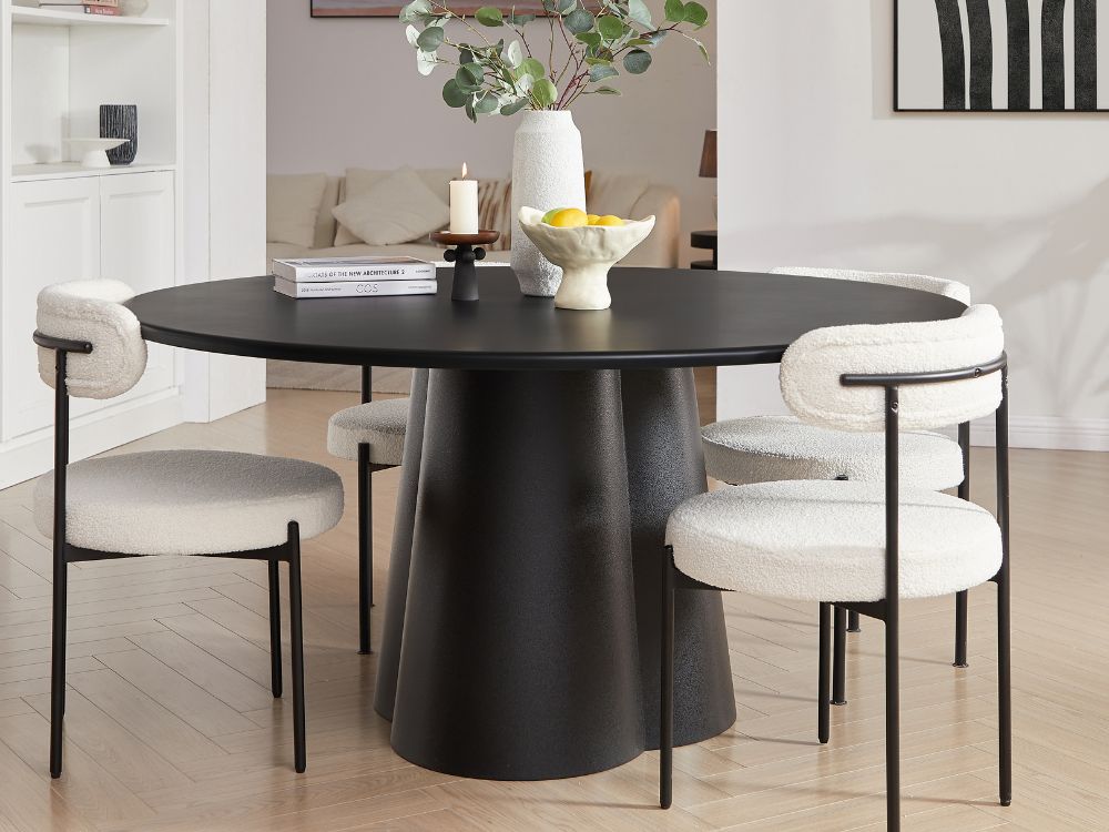 Sorrento Dining Table in Black