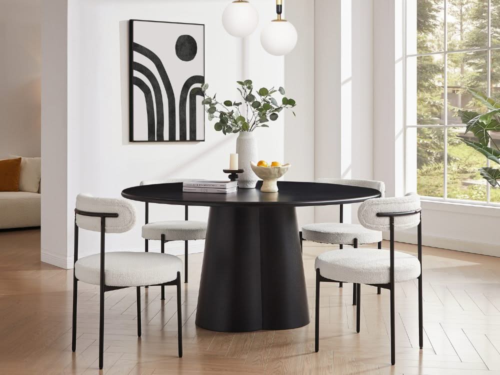 Sorrento Black Dining Set