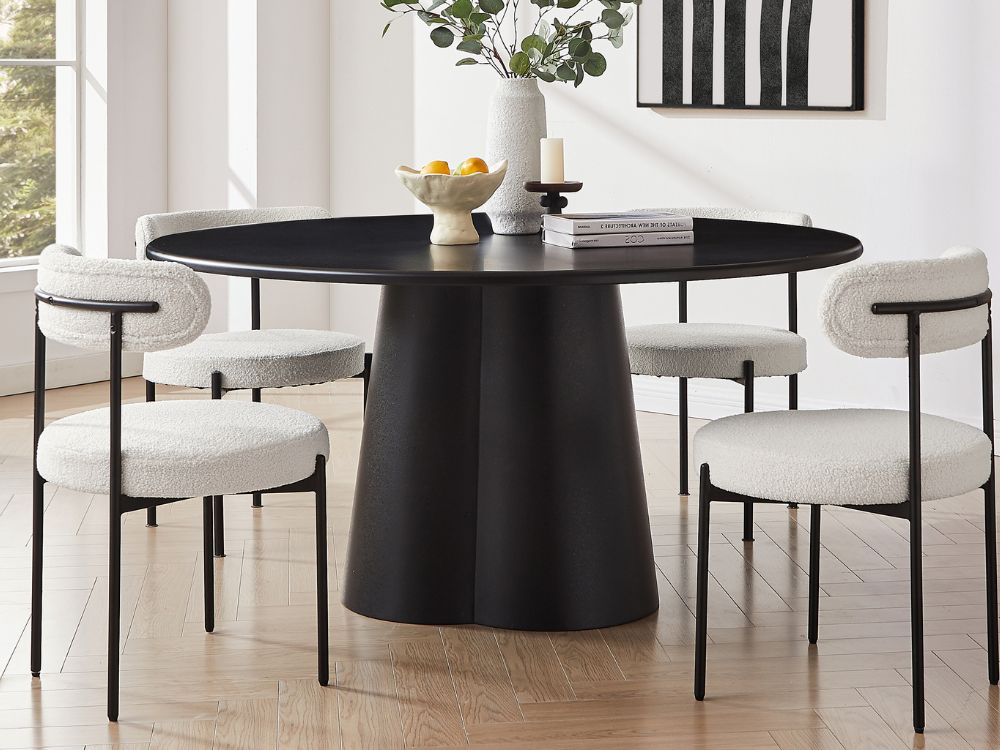 Sorrento Dining Table in Black