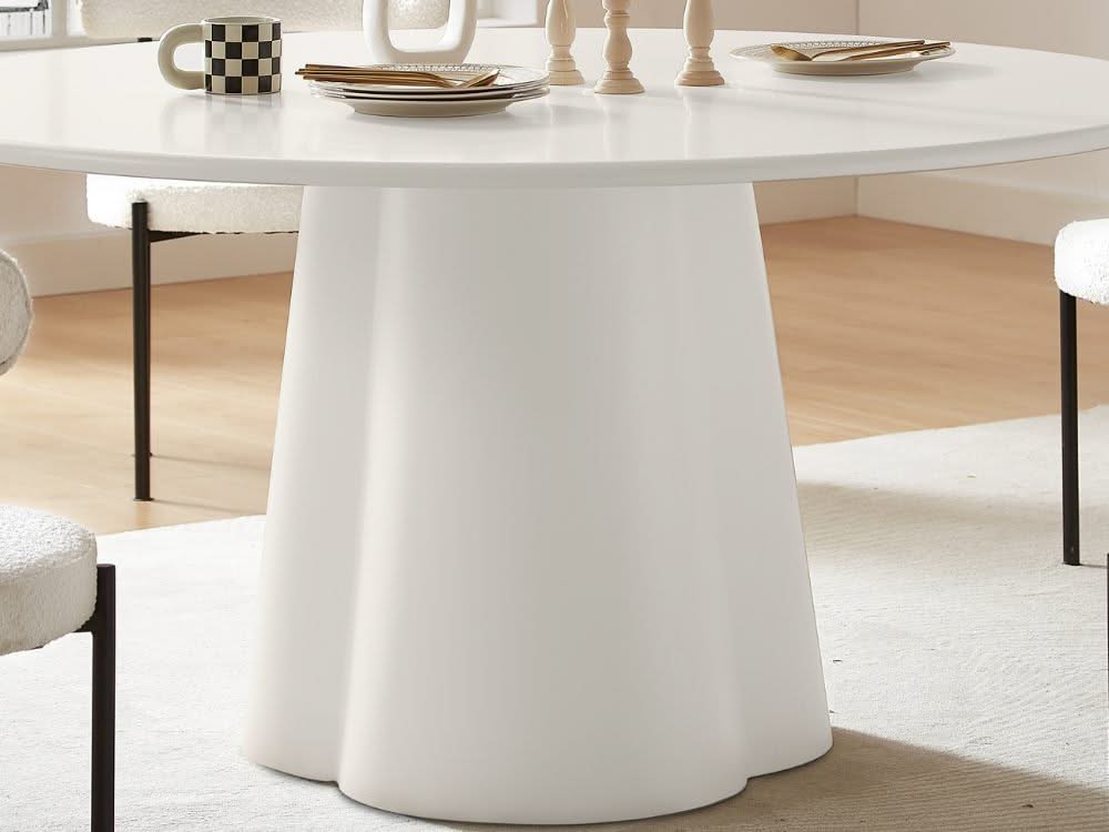 Sorrento Dining Table in White