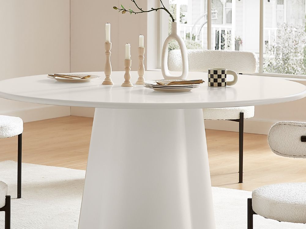 Sorrento Dining Table in White