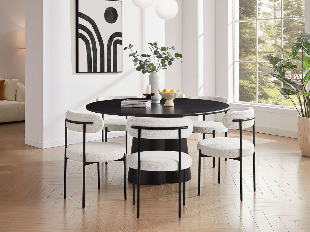 Sorrento Black Dining Set