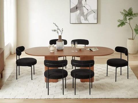 Tate Extendable Dining Table - Walnut