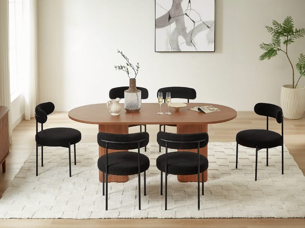 Tate Extendable Dining Table - Walnut