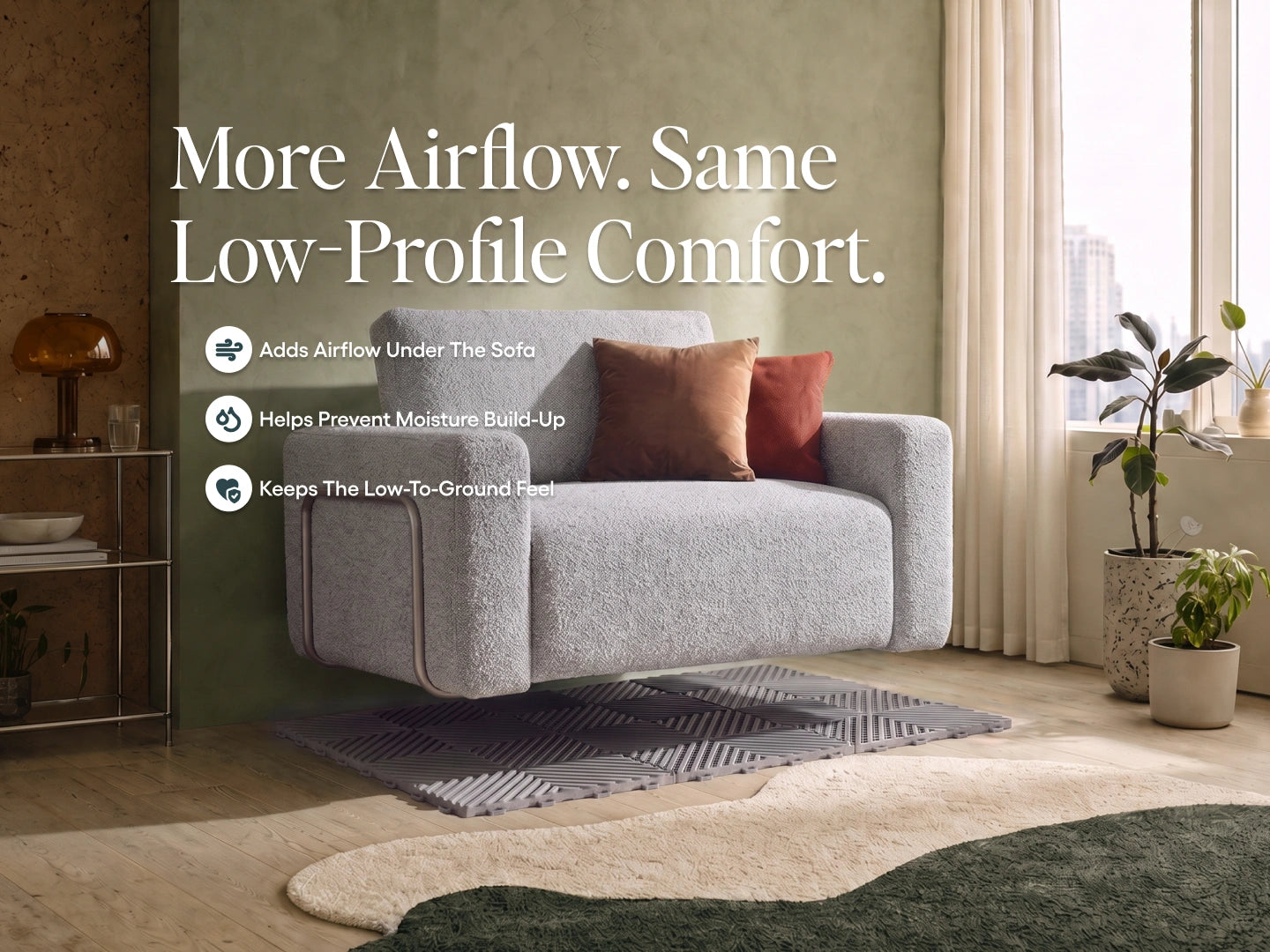Snuggle Sofa Bed Airflow Pad