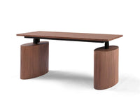 Willy Electric Height Adjustable Desk - Walnut