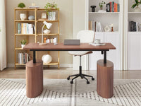 Willy Electric Height Adjustable Desk - Walnut