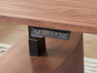 Willy Electric Height Adjustable Desk - Walnut