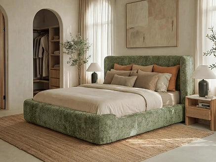 Moss Green Cocoon Bed