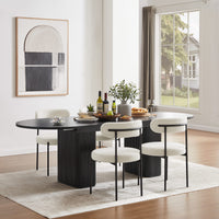 Tate Extendable Dining Table - Black
