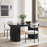 Tate Extendable Dining Table - Black