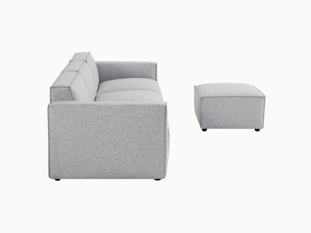 Bradley Modular Sofa Bundle with Ottoman