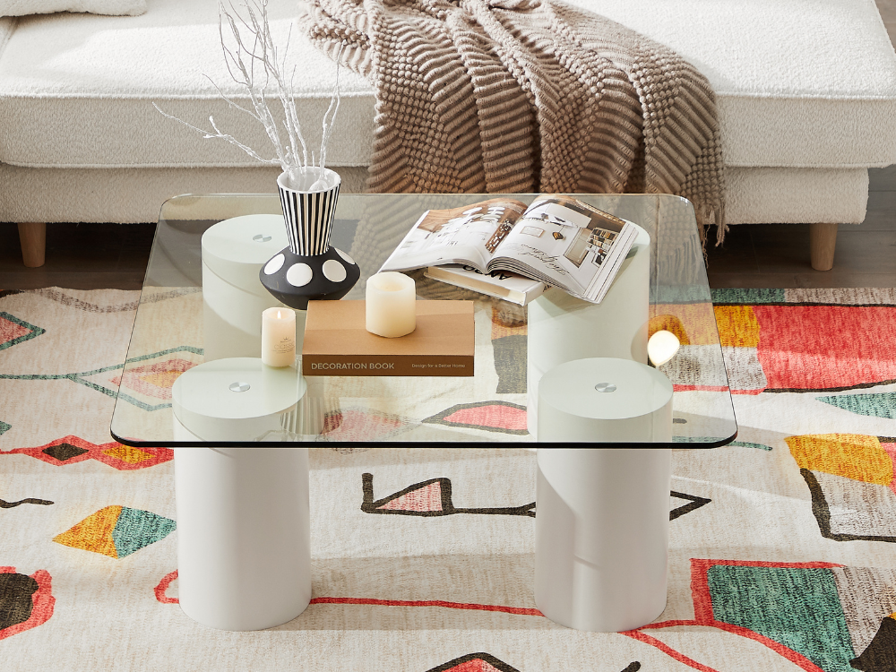 Gabriel Glass Coffee Table