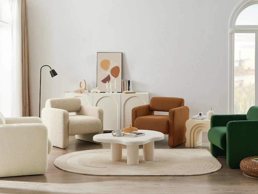 Lorraine Armchair - Brown