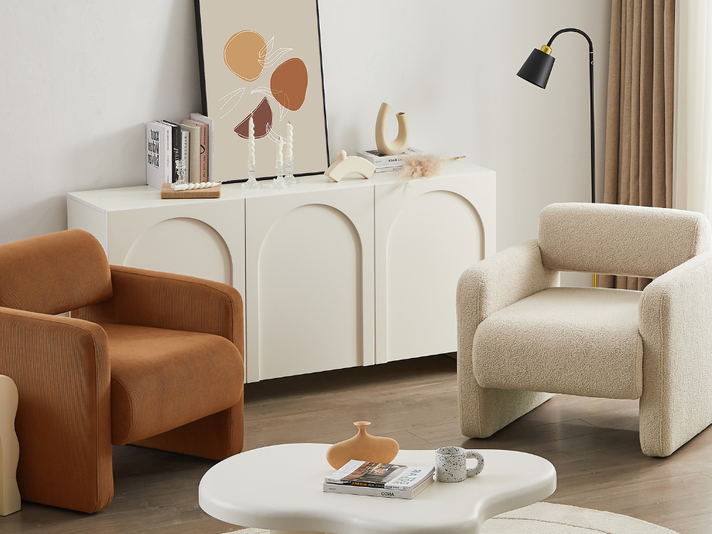 Lorraine Armchair - Brown