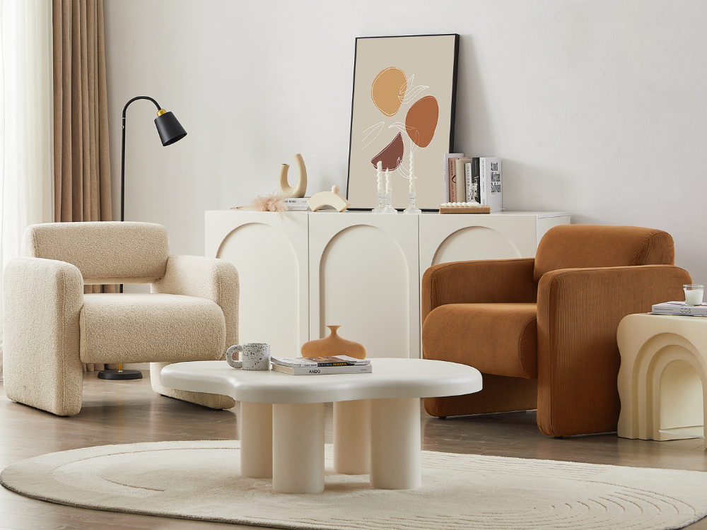 Lorraine Armchair - Brown