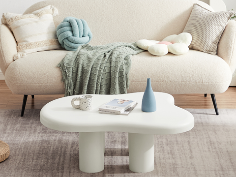 Cloud White Coffee Table