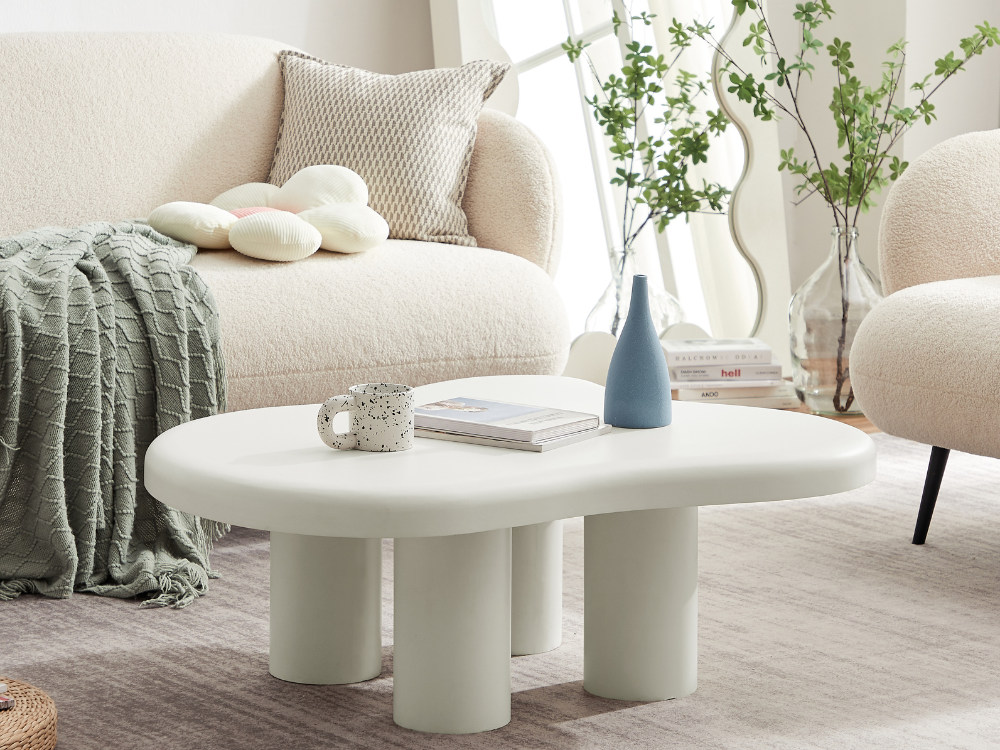 Cloud White Coffee Table