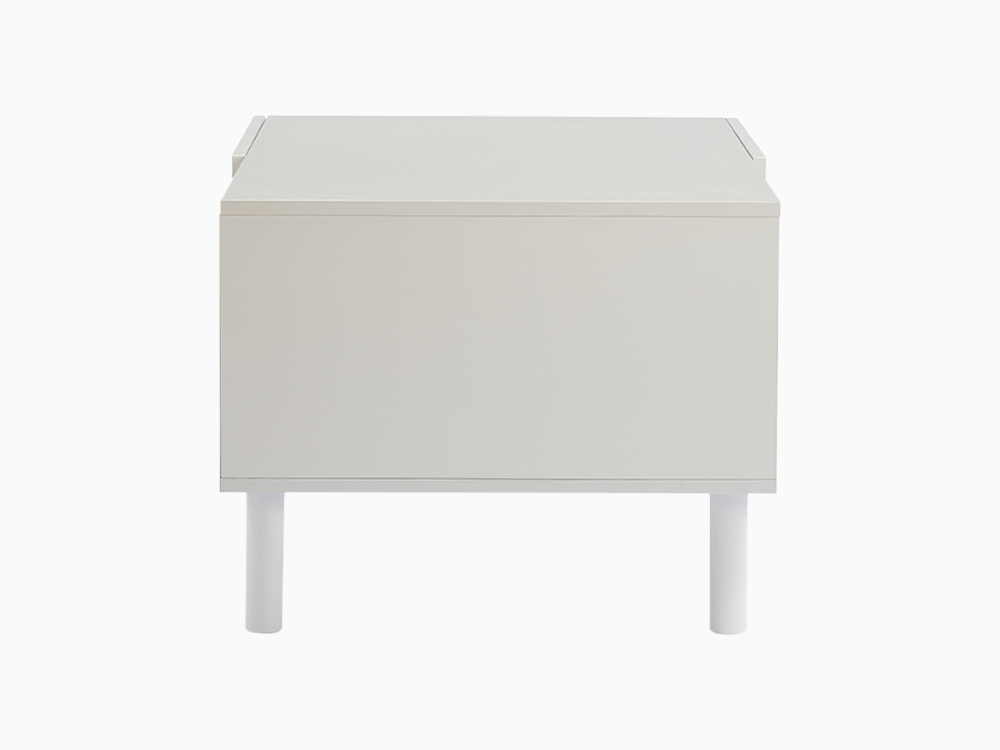 Kona White Rattan Coffee Table