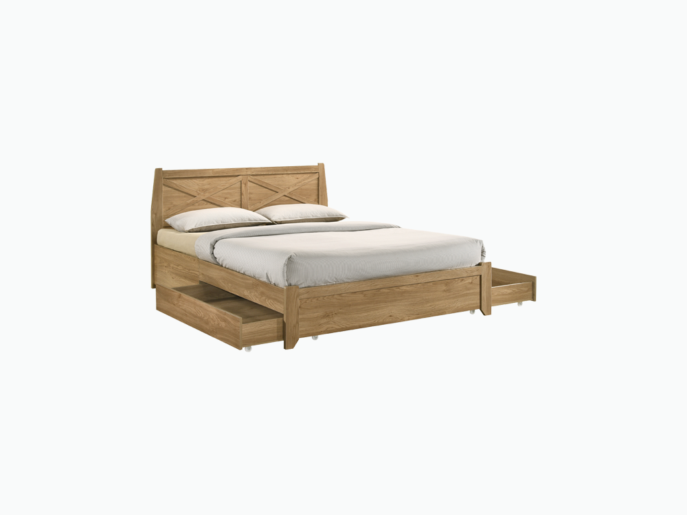 Mia Bed Frame with Drawers